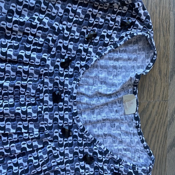 70s style dress bell sleeves - Picture 2 of 4